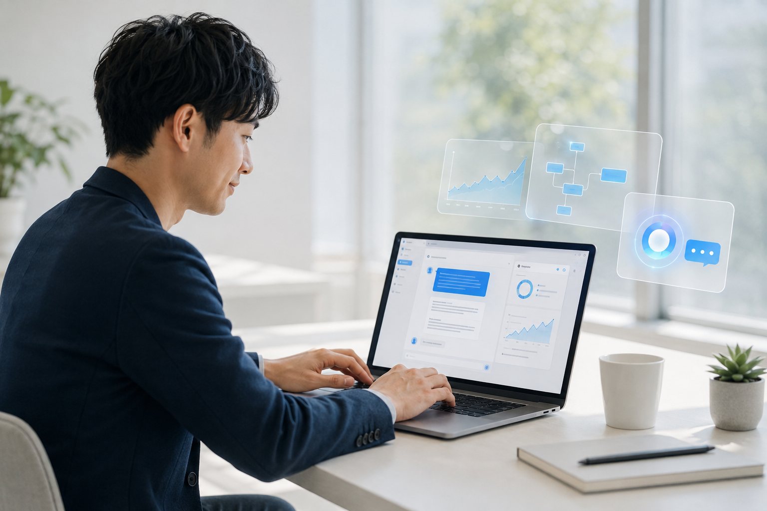 AI Webサービス開発のイメージ
