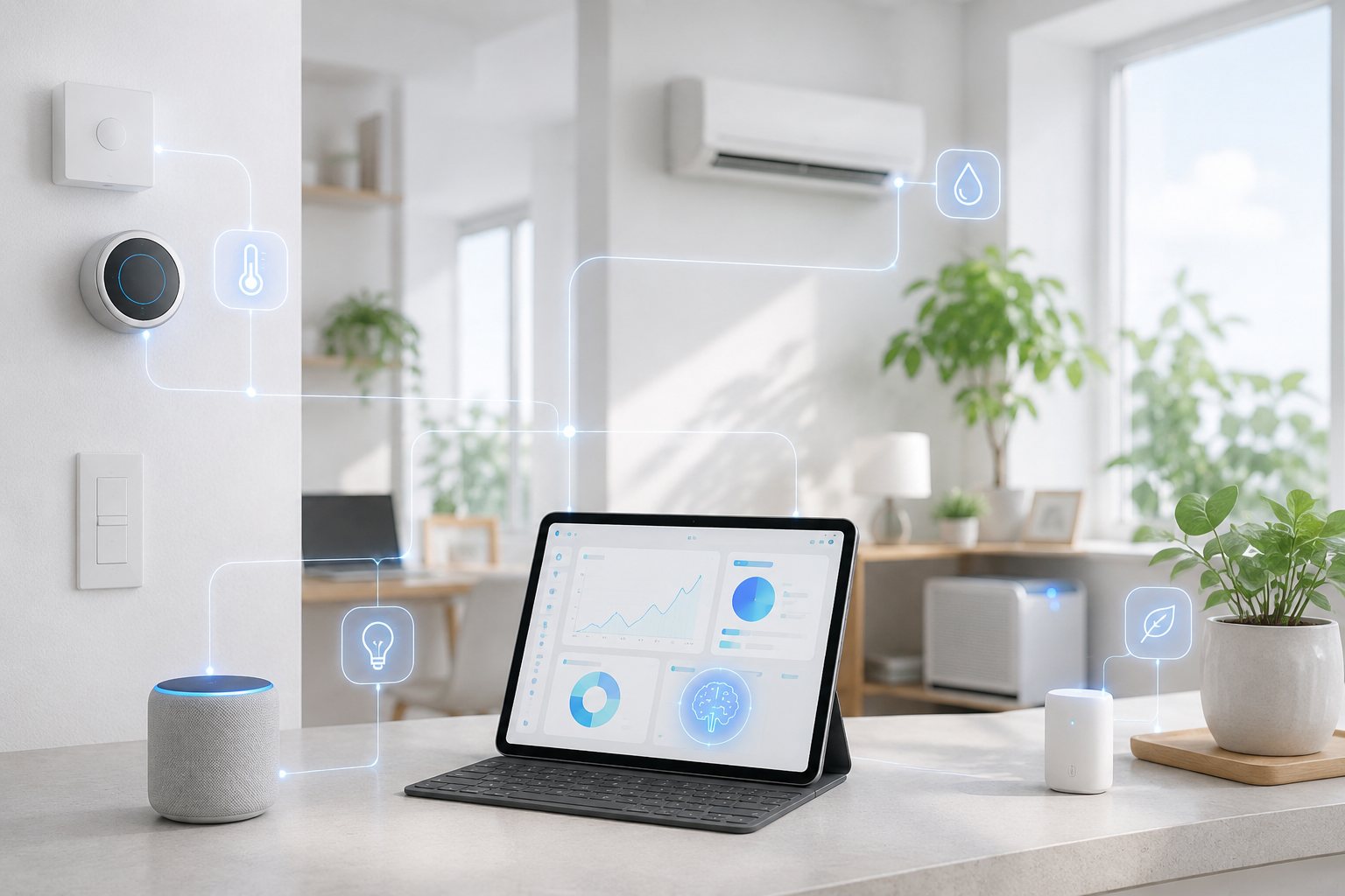 IoTとAI連携のイメージ
